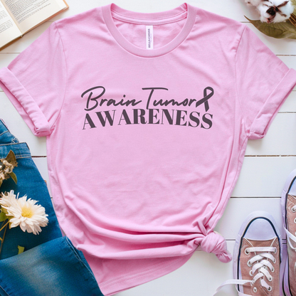Brain Awareness🎗️ Cancer Support T-shirt