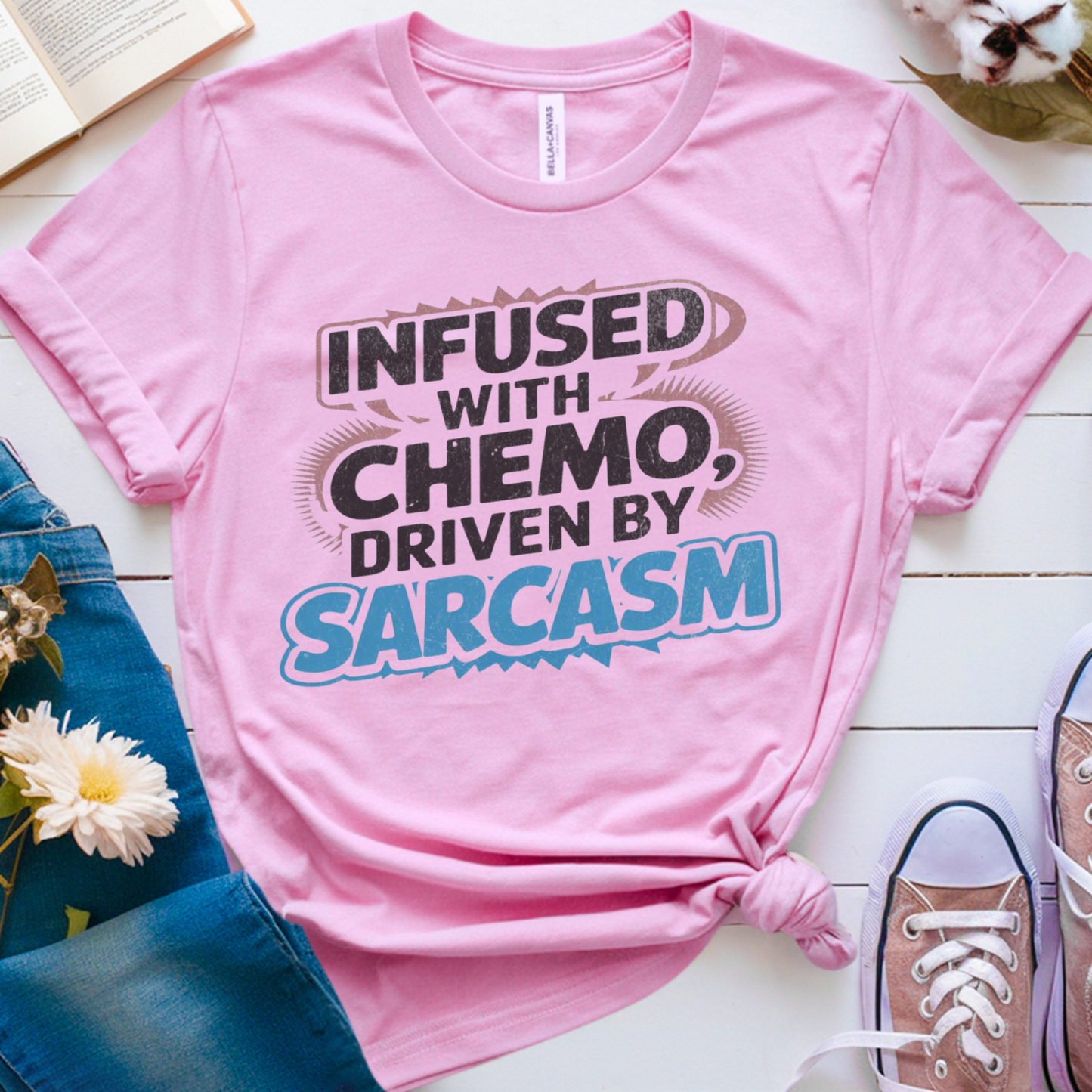 Infused🎗️ Cancer Support T-shirt