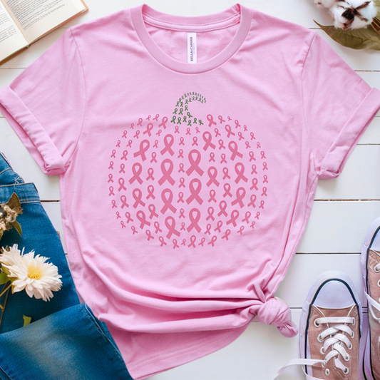 pumpkin ribbon🎗️ Cancer Support T-shirt