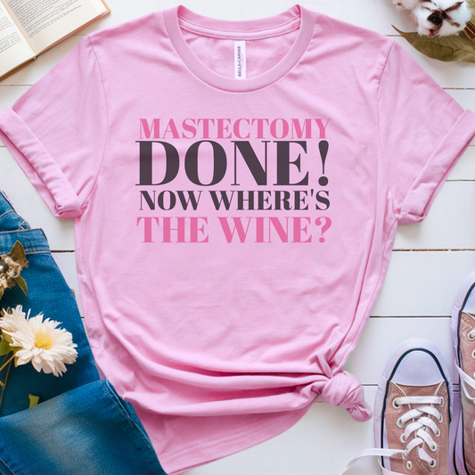 Wine🎗️ Cancer Support T-shirt