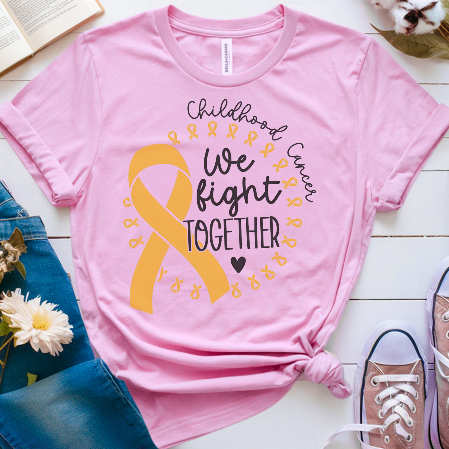 Childhood🎗️Cancer Support T-shirt