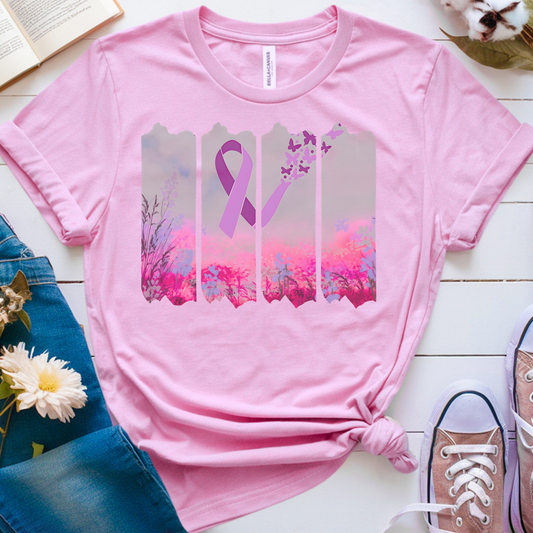 Butterfly🎗️ Cancer Support T-shirt
