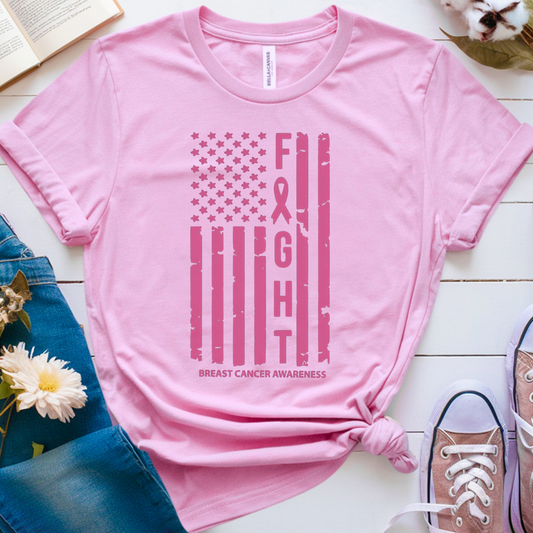 Flag🎗️Cancer Support T-shirt