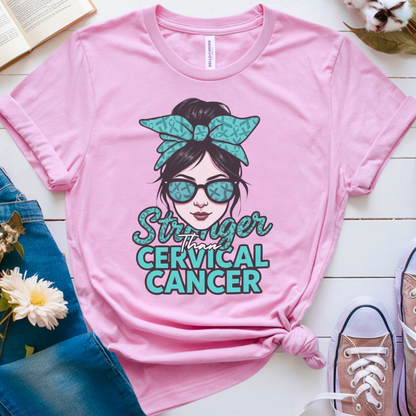 Cervical🎗️ Cancer Support T-shirt
