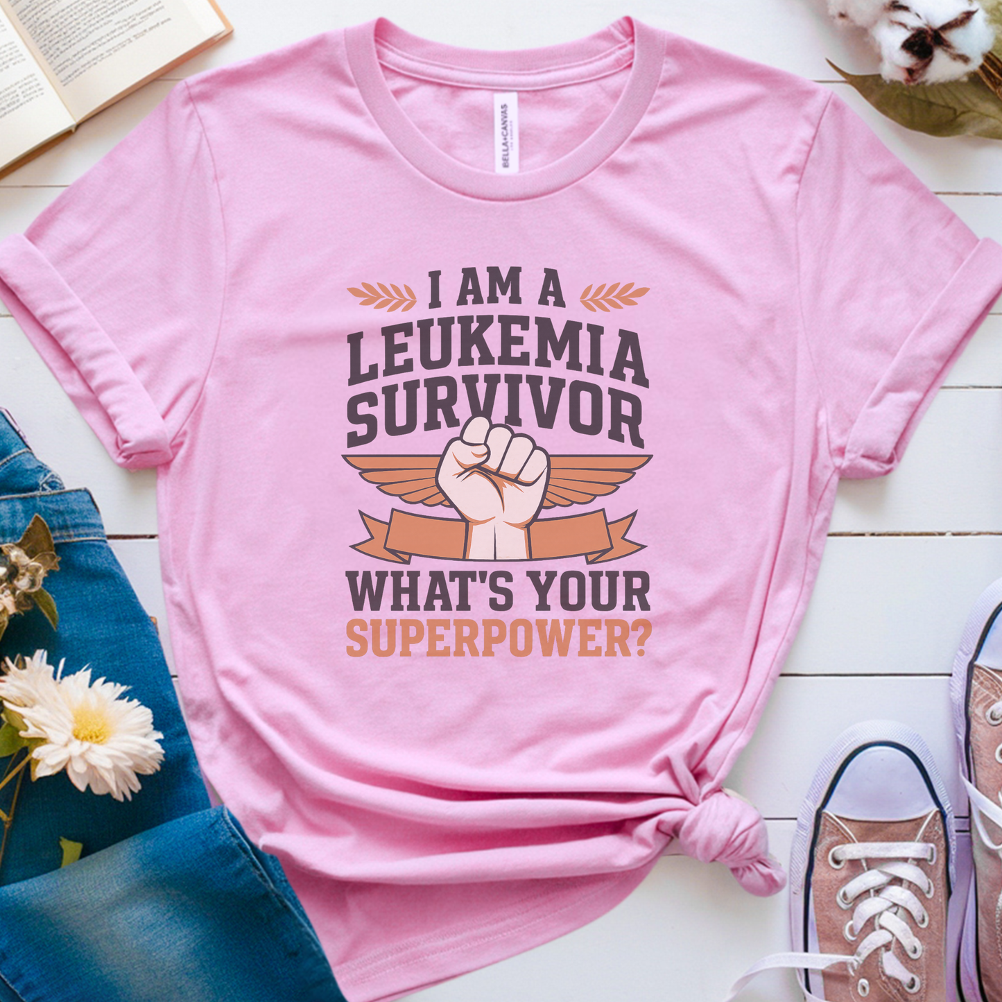 Leukemia Survivor🎗️ Cancer Support T-shirt