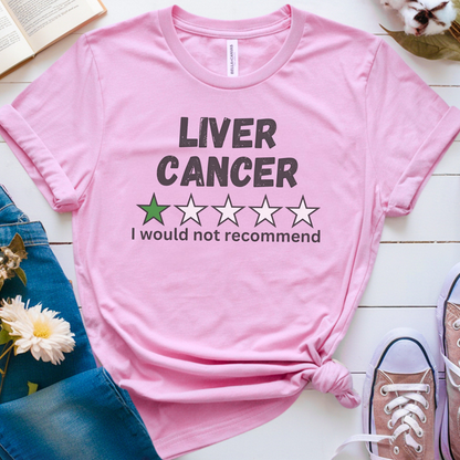 Liver Star🎗️ Cancer Support T-shirt