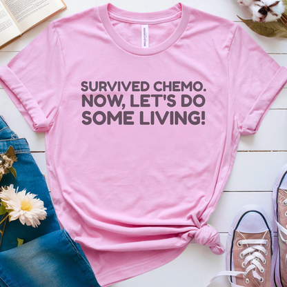 Some Living🎗️ Cancer Support T-shirt