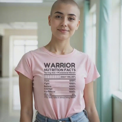 Nutrition Facts🎗️ Cancer Support T-shirt