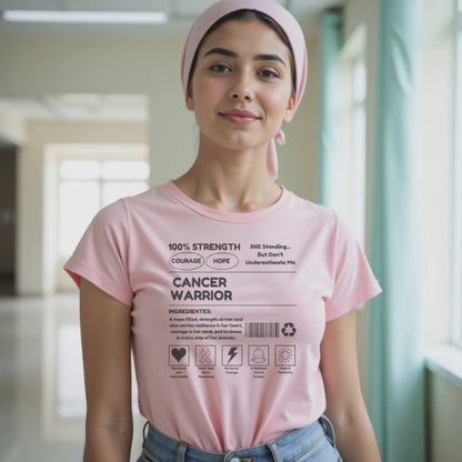 100% Strength🎗️ Cancer Support T-shirt