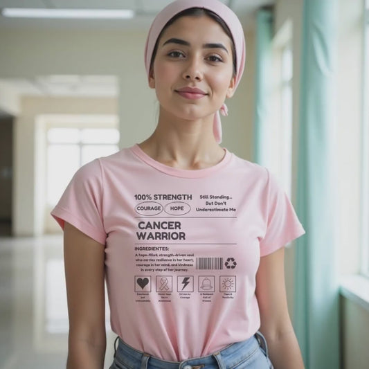 100% Strength🎗️ Cancer Support T-shirt