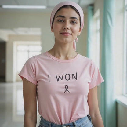 I won 🎗️ Cancer Support T-shirt