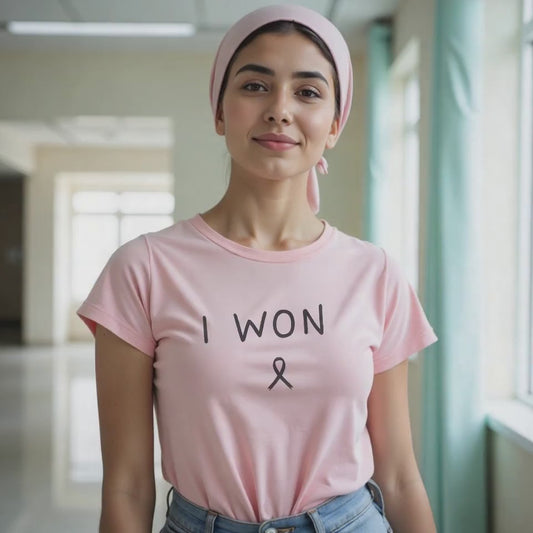 I won 🎗️ Cancer Support T-shirt