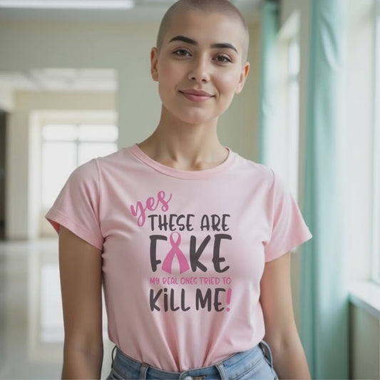 Fake🎗️Cancer Support T-shirt