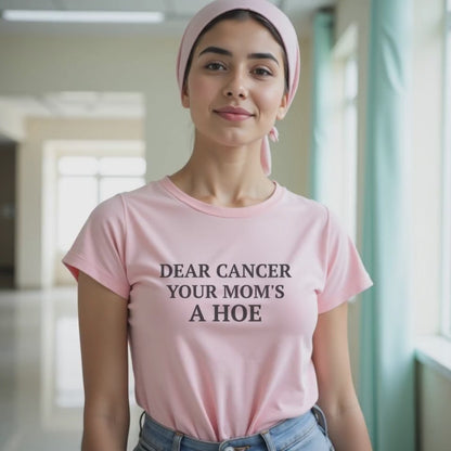 Mom's Ho*🎗️ Cancer Support T-shirt