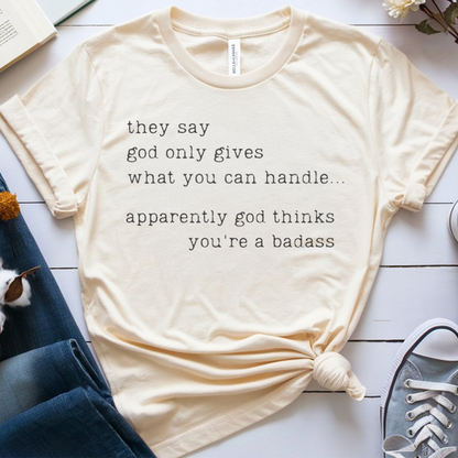BadAss 🎗️ Cancer Support T-shirt