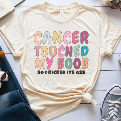 My boob🎗️ Cancer Support T-shirt