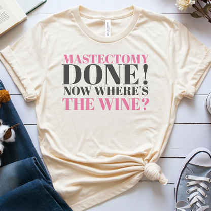 Wine🎗️ Cancer Support T-shirt
