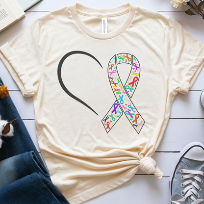 Heart🎗️ Cancer Support T-shirt