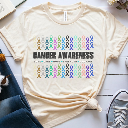 Cancer Awareness 🎗️ Cancer Support T-shirt