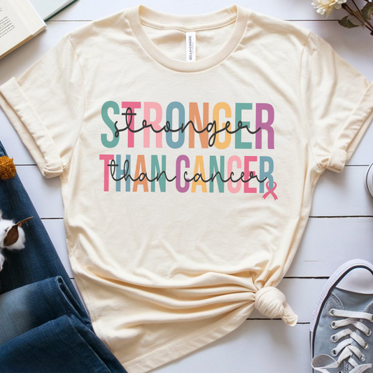 Stronger🎗️ Cancer Support T-shirt