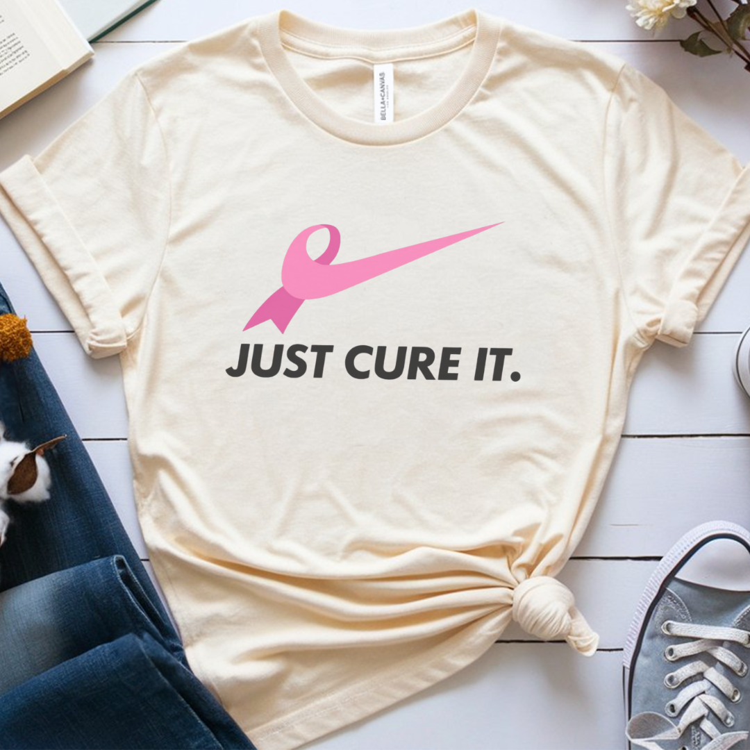 Just cure it🎗️ Cancer Support T-shirt