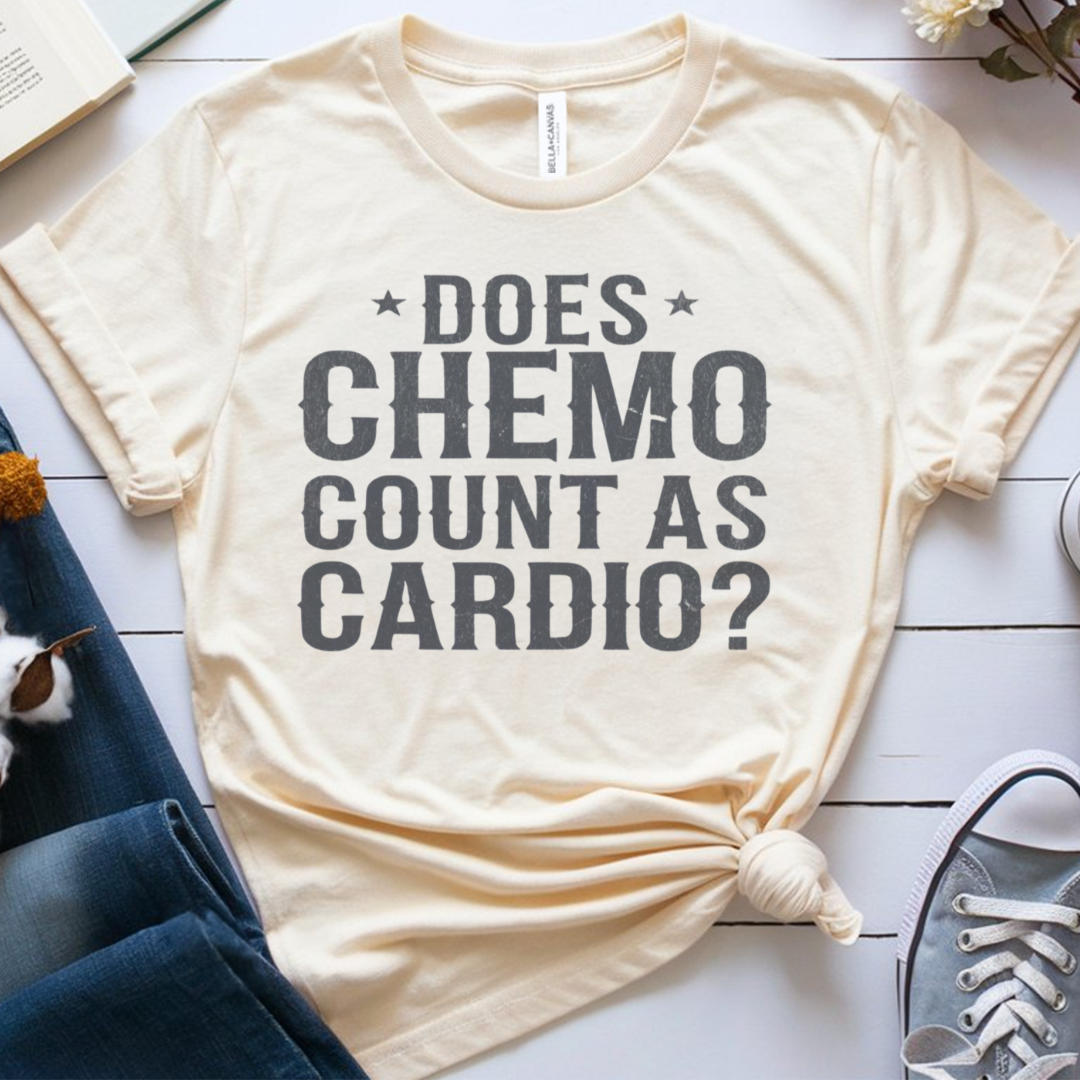 Cardio?🎗️ Cancer Support T-shirt