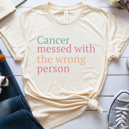 Messed🎗️ Cancer Support T-shirt