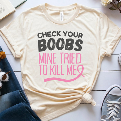Tried🎗️ Cancer Support T-shirt