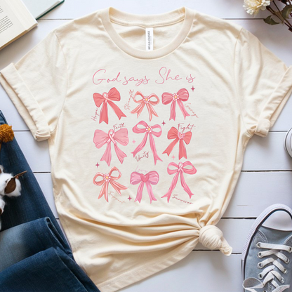 God says🎗️Cancer Support T-shirt