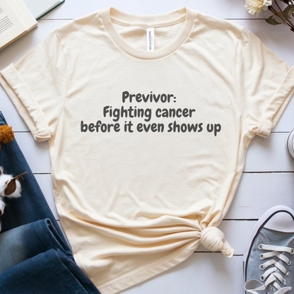 Previvor🎗️ Cancer Support T-shirt