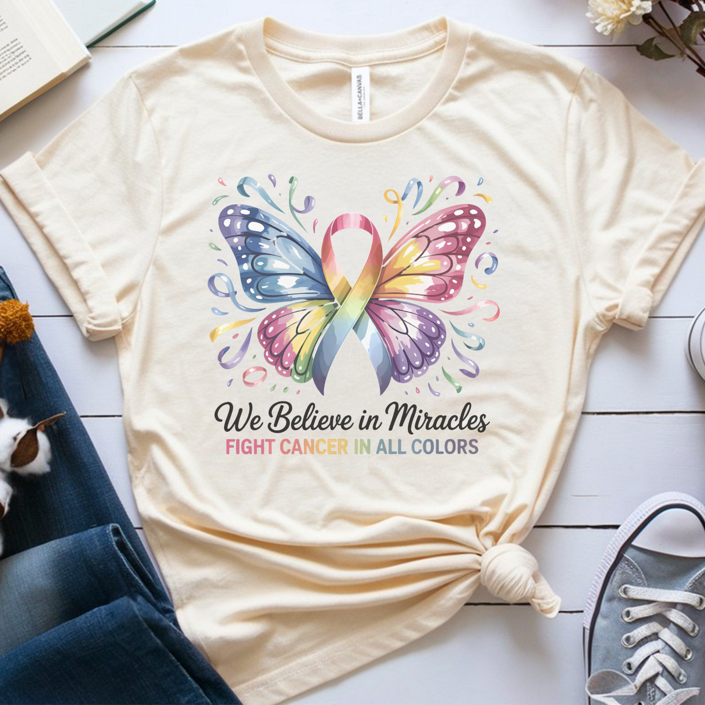Miracles🎗️ Cancer Support T-shirt