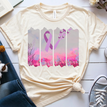 Butterfly🎗️ Cancer Support T-shirt