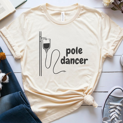 Pole Dancer🎗️ Cancer Support T-shirt
