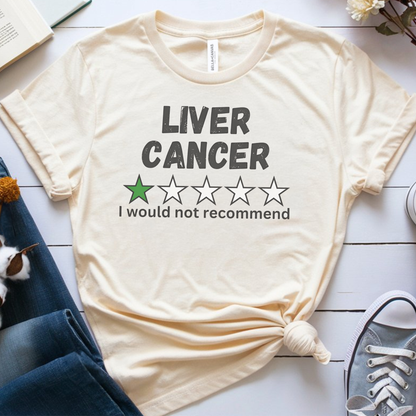 Liver Star🎗️ Cancer Support T-shirt