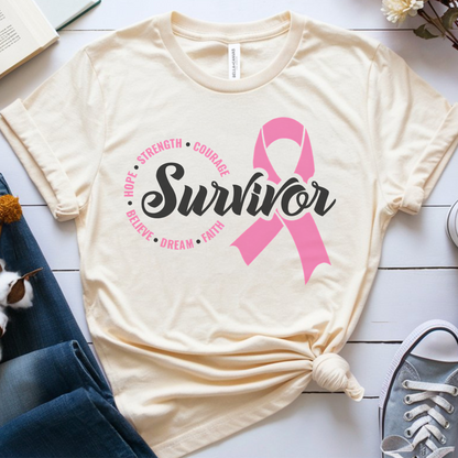 Courage🎗️ Cancer Support T-shirt