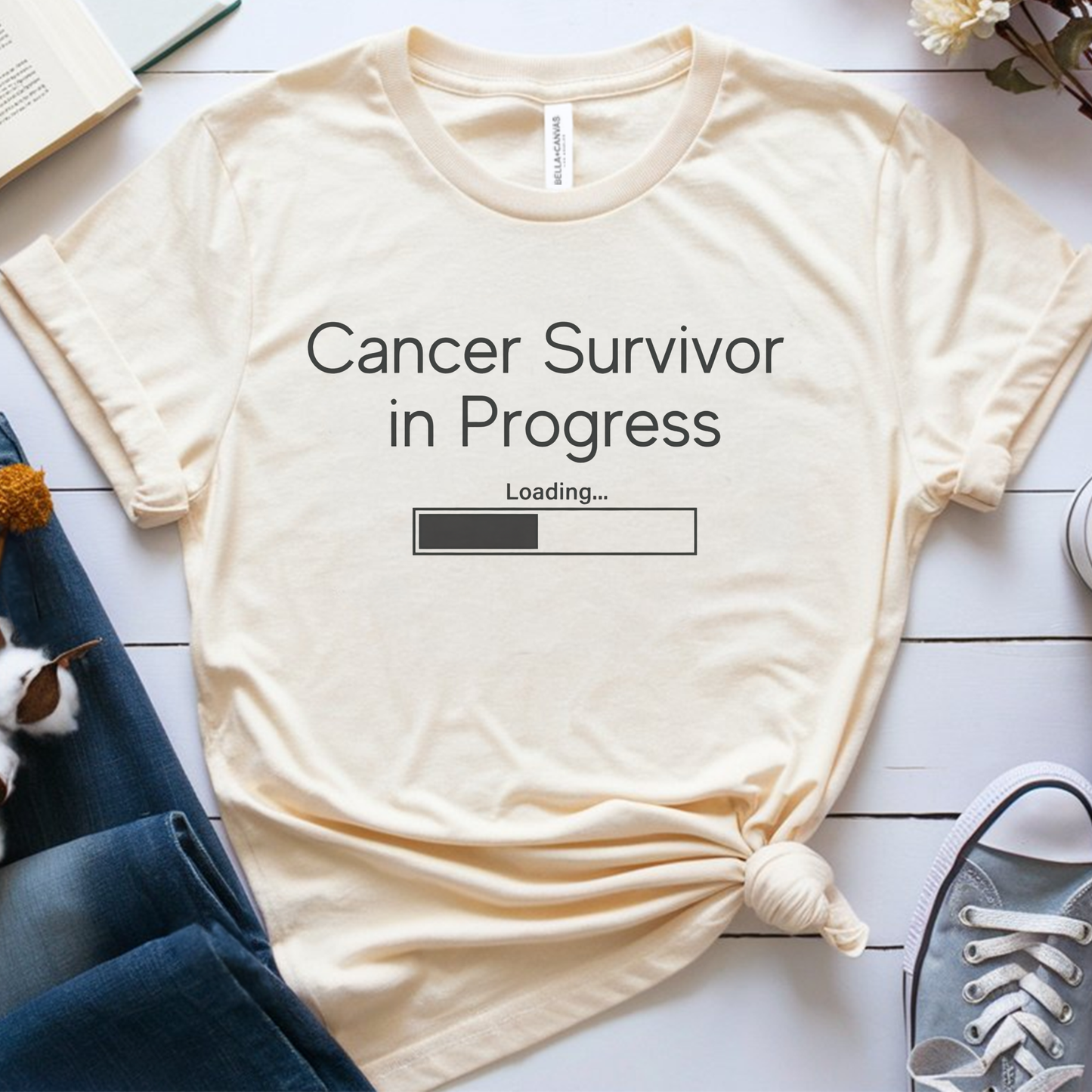 Loading🎗️ Cancer Support T-shirt