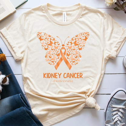 Kidney Awareness🎗️ Cancer Support T-shirt